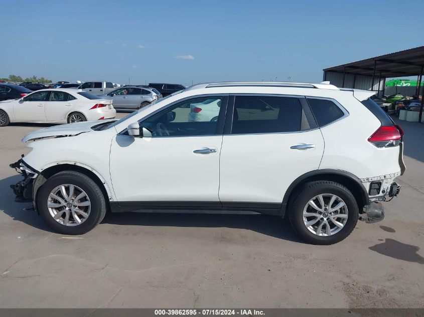 2017 Nissan Rogue Sv VIN: KNMAT2MV5HP583293 Lot: 39862595