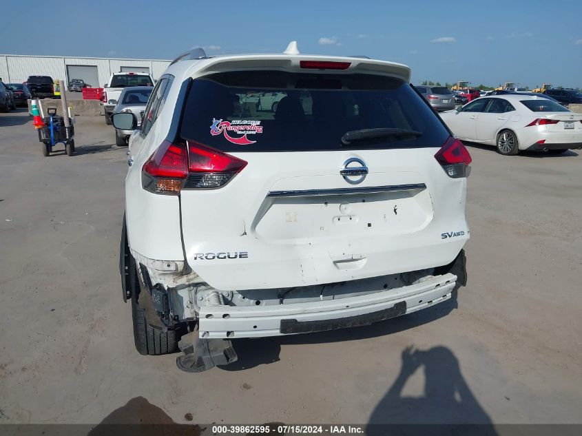 2017 Nissan Rogue Sv VIN: KNMAT2MV5HP583293 Lot: 39862595