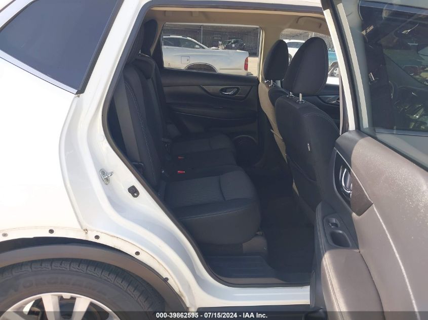 2017 Nissan Rogue Sv VIN: KNMAT2MV5HP583293 Lot: 39862595