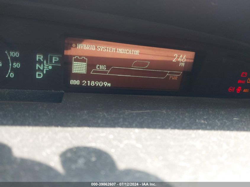 2011 Toyota Prius Two VIN: JTDKN3DUXB1423299 Lot: 39862607