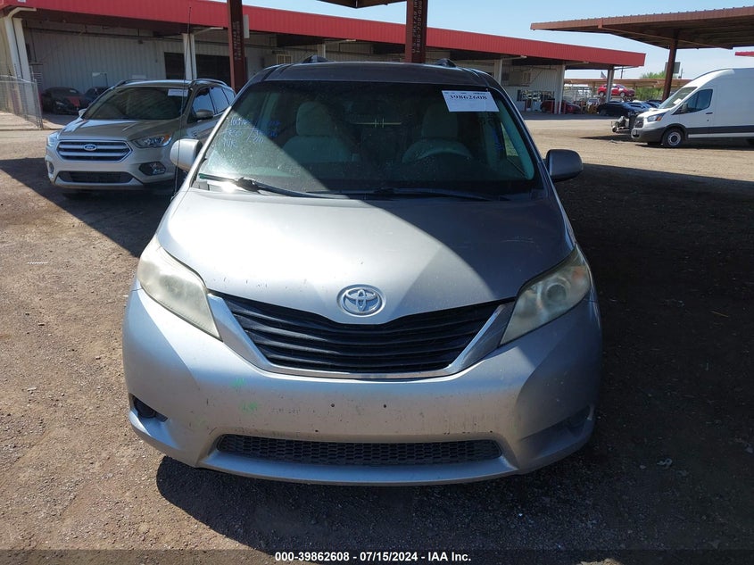 2011 Toyota Sienna Le V6 VIN: 5TDKK3DCXBS150125 Lot: 39862608