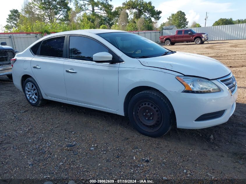 2013 Nissan Sentra S/Sv/Sr/Sl VIN: 3N1AB7AP1DL632519 Lot: 39862609