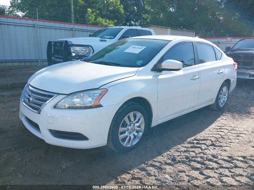 2013 Nissan Sentra S/Sv/Sr/Sl VIN: 3N1AB7AP1DL632519 Lot: 39862609