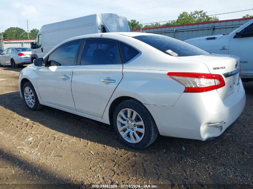 2013 Nissan Sentra S/Sv/Sr/Sl VIN: 3N1AB7AP1DL632519 Lot: 39862609