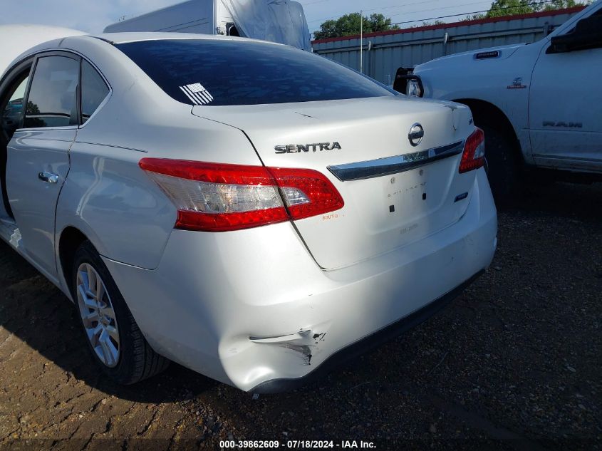 2013 Nissan Sentra S/Sv/Sr/Sl VIN: 3N1AB7AP1DL632519 Lot: 39862609