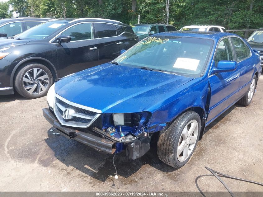 2002 Acura Tl 3.2 Type S VIN: 19UUA568X2A004872 Lot: 39862623