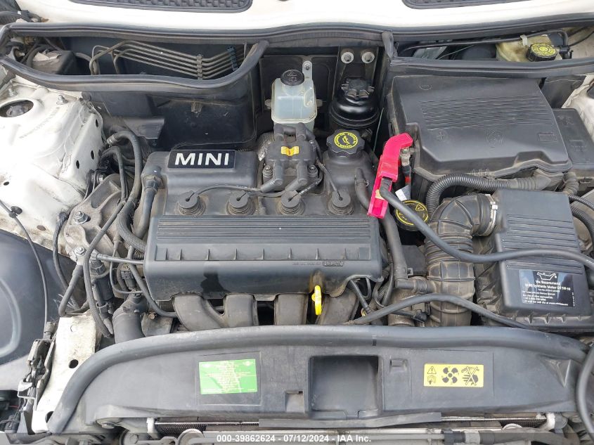 2006 Mini Cooper VIN: WMWRC33576TK18304 Lot: 39862624