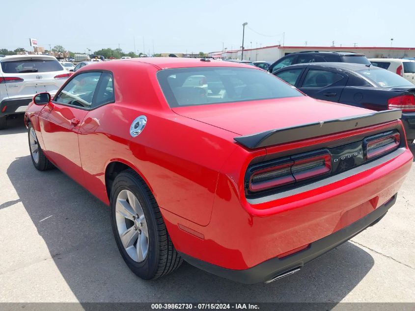 2023 Dodge Challenger Sxt VIN: 2C3CDZAG2PH542650 Lot: 39862730