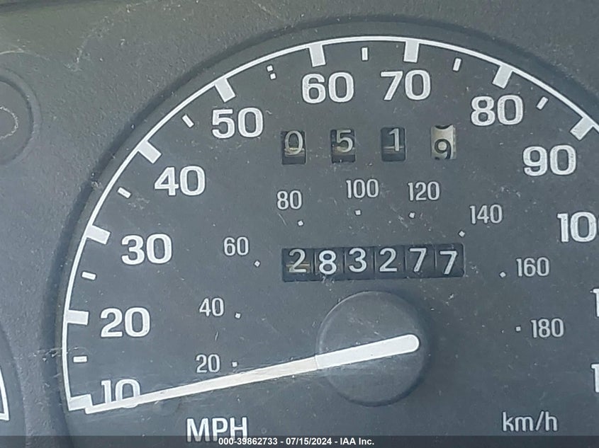 1996 Ford Ranger VIN: 1FTCR10A9TPA30756 Lot: 39862733