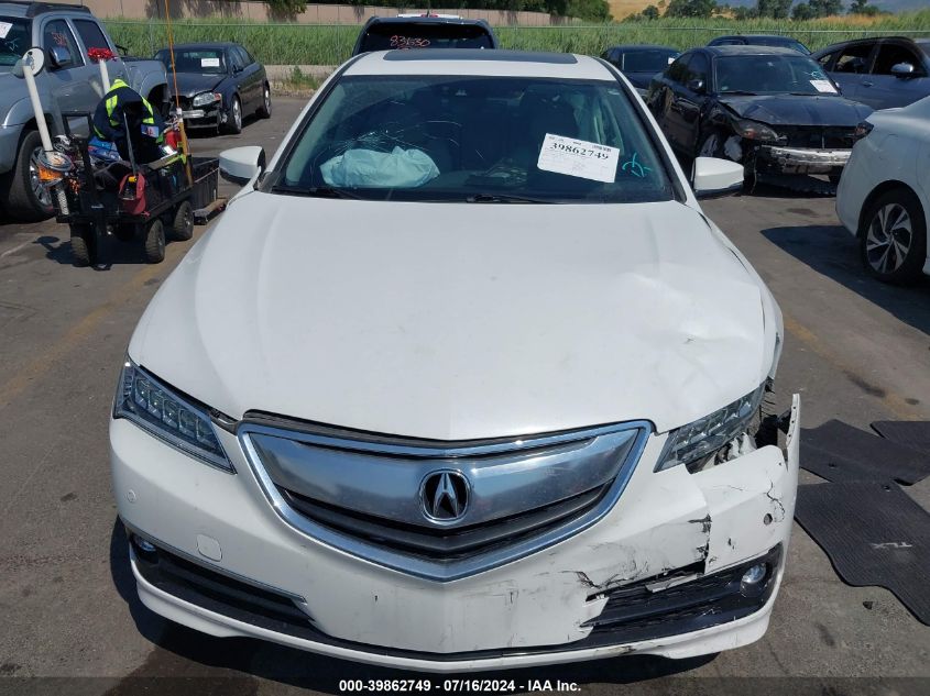 2016 Acura Tlx V6 Advance VIN: 19UUB3F77GA001511 Lot: 39862749