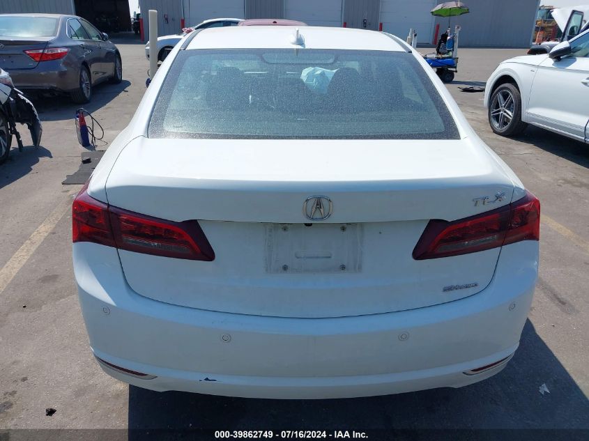 2016 Acura Tlx V6 Advance VIN: 19UUB3F77GA001511 Lot: 39862749
