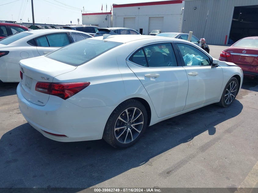 2016 Acura Tlx V6 Advance VIN: 19UUB3F77GA001511 Lot: 39862749