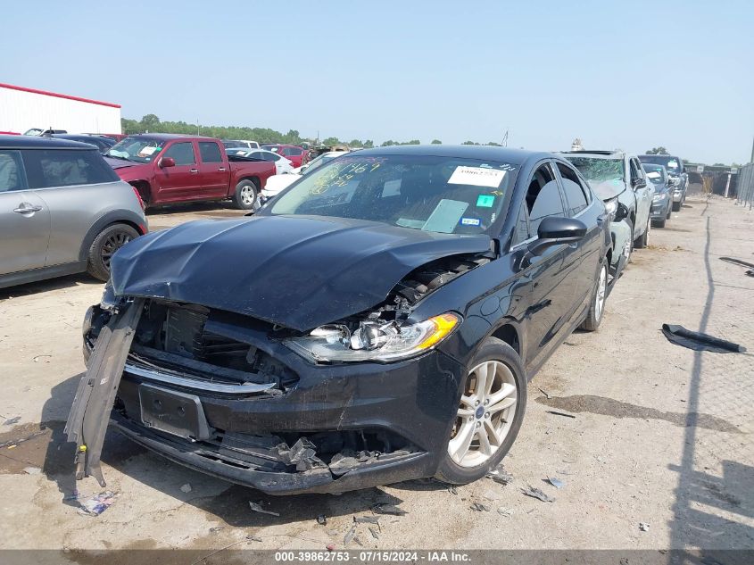 2018 Ford Fusion Se VIN: 3FA6P0HD8JR18634 Lot: 39862753