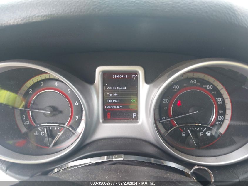 2012 Dodge Journey Sxt VIN: 3C4PDDBG7CT251982 Lot: 39862777