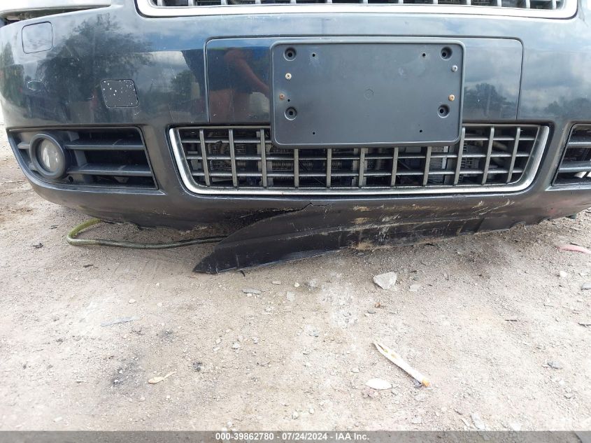 2005 Audi S4 VIN: WUARL48HX5K900757 Lot: 39862780