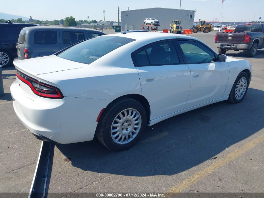 2015 Dodge Charger Police VIN: 2C3CDXKT9FH796306 Lot: 39862790