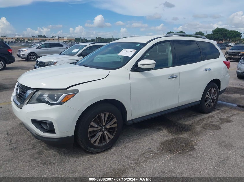VIN 5N1DR2MN9JC609009 2018 NISSAN PATHFINDER SL