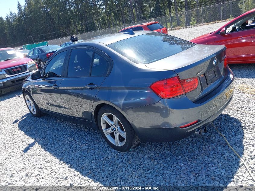 2014 BMW 328I xDrive VIN: WBA3B5G5XENS09128 Lot: 39862809