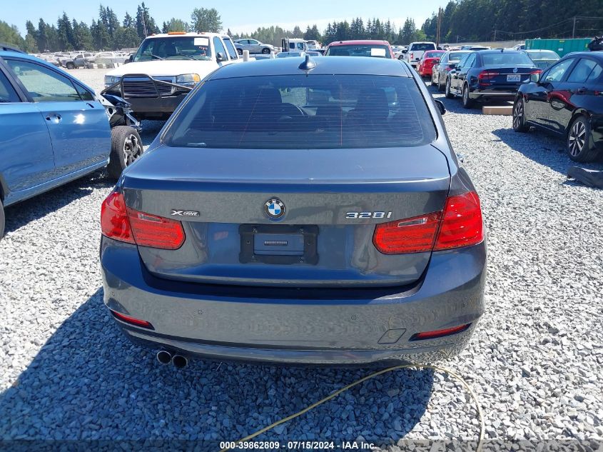 2014 BMW 328I xDrive VIN: WBA3B5G5XENS09128 Lot: 39862809