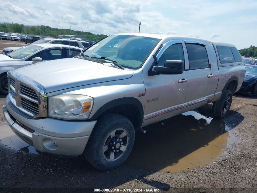 2008 Dodge Ram 1500 Laramie VIN: 3D7KS19D98G203593 Lot: 39862818