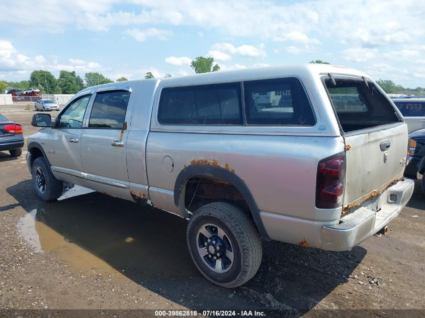 2008 Dodge Ram 1500 Laramie VIN: 3D7KS19D98G203593 Lot: 39862818