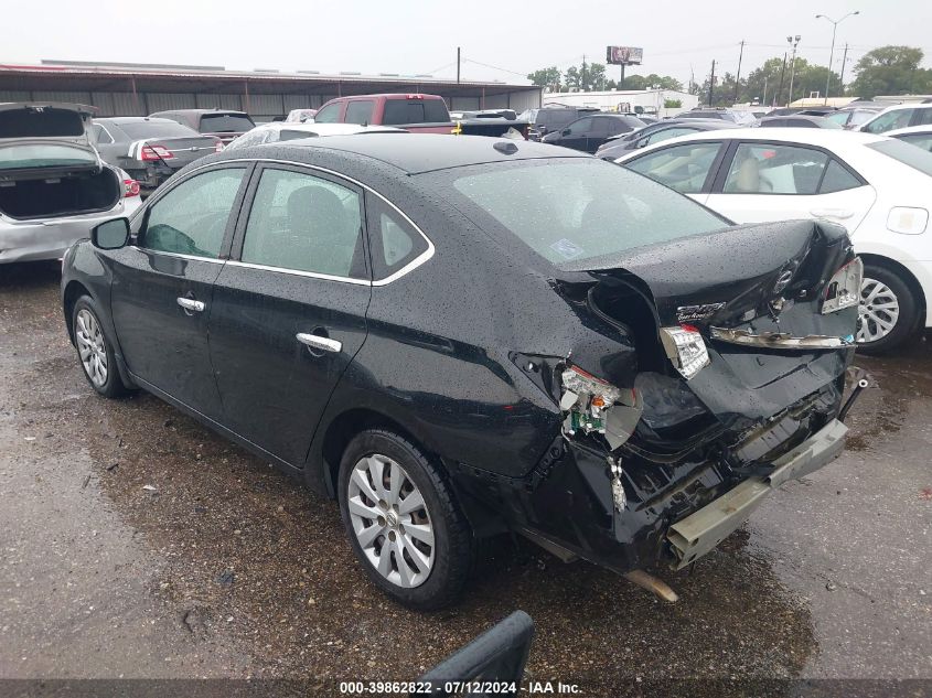 2014 Nissan Sentra Sv VIN: 3N1AB7AP7EL630338 Lot: 39862822