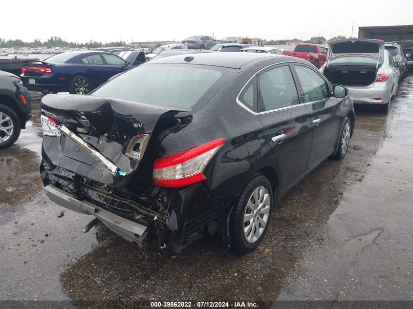 2014 Nissan Sentra Sv VIN: 3N1AB7AP7EL630338 Lot: 39862822