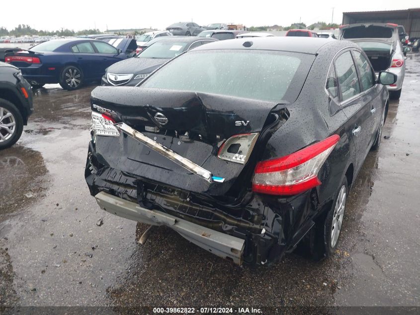 2014 Nissan Sentra Sv VIN: 3N1AB7AP7EL630338 Lot: 39862822