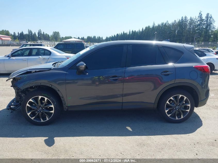 2016 Mazda Cx-5 Grand Touring VIN: JM3KE4DY0G0621032 Lot: 39862871