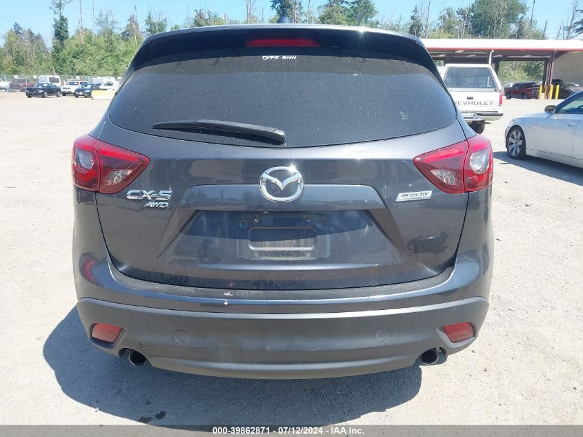 2016 Mazda Cx-5 Grand Touring VIN: JM3KE4DY0G0621032 Lot: 39862871