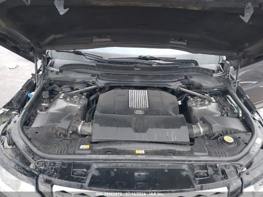 2016 Land Rover Range Rover Sport Hse VIN: SALWR2VF2GA580647 Lot: 39862872