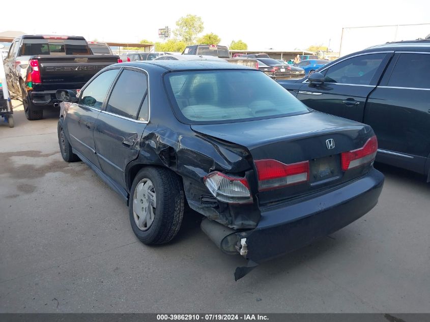 2002 Honda Accord 3.0 Lx VIN: 1HGCG16442A034854 Lot: 39862910