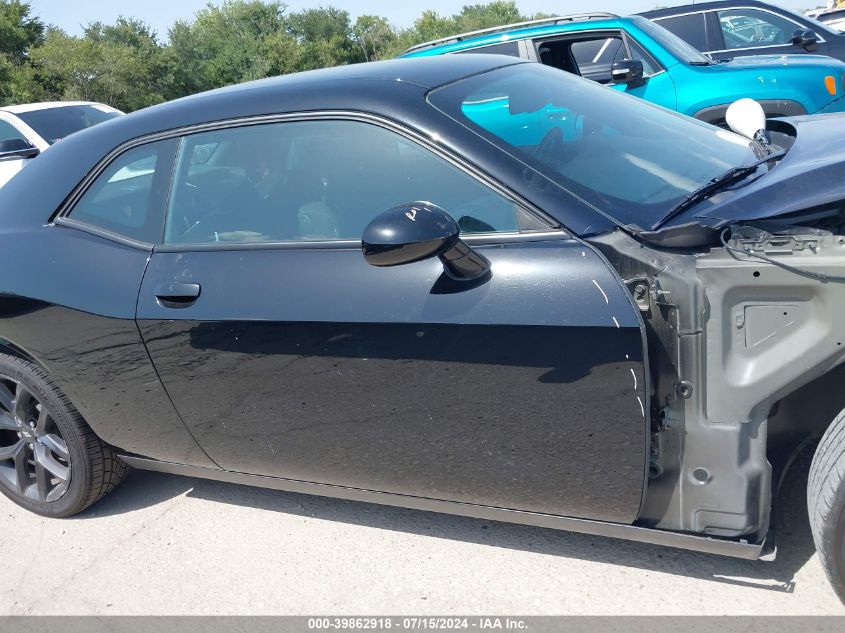 2022 Dodge Challenger Sxt VIN: 2C3CDZAG9NH257442 Lot: 39862918