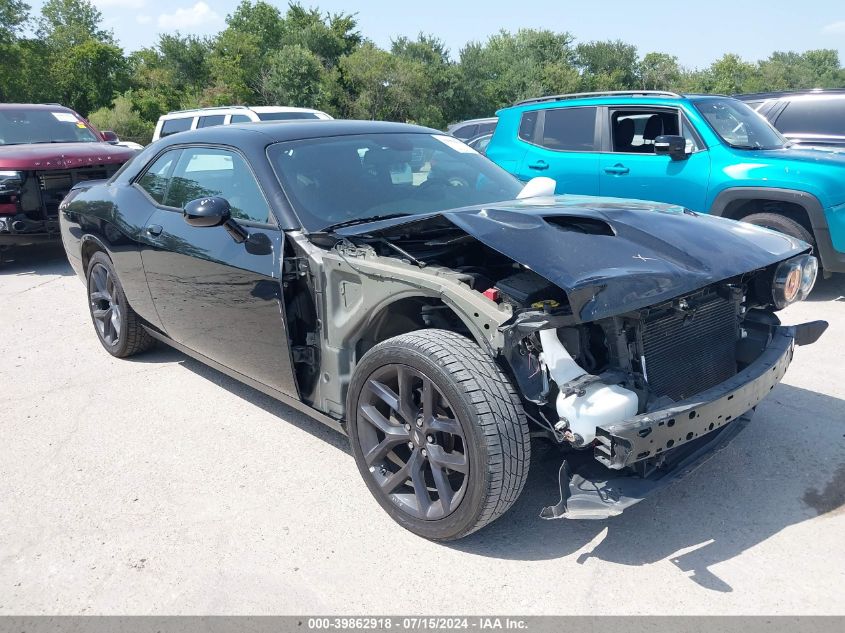 2022 Dodge Challenger Sxt VIN: 2C3CDZAG9NH257442 Lot: 39862918