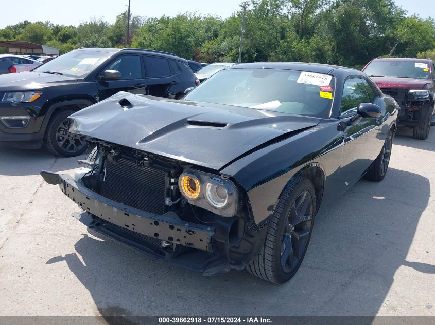 2C3CDZAG9NH257442 2022 DODGE CHALLENGER - Image 2