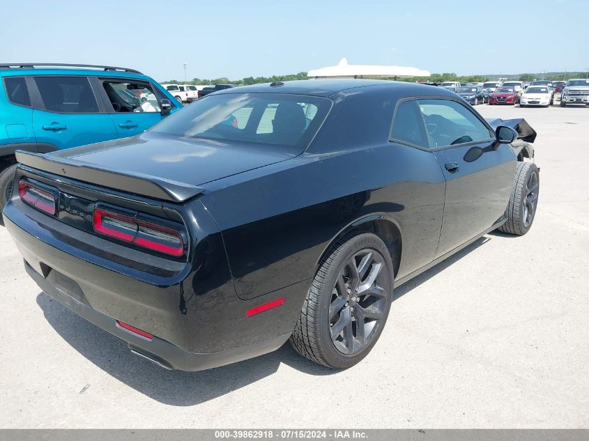 2022 Dodge Challenger Sxt VIN: 2C3CDZAG9NH257442 Lot: 39862918