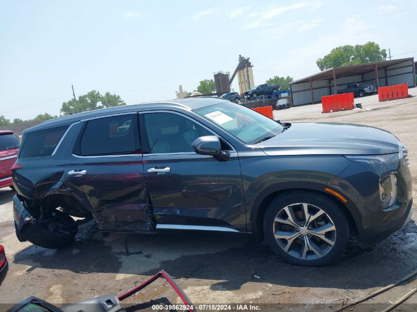 2021 Hyundai Palisade Sel VIN: KM8R4DHE8MU240328 Lot: 39862924