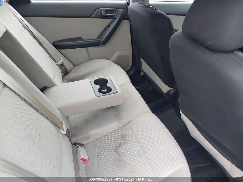 2010 Kia Forte Ex VIN: KNAFU4A20A5250037 Lot: 39862967