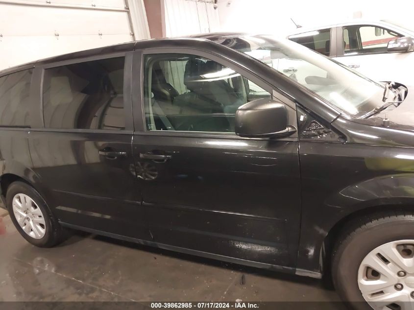 2015 Dodge Grand Caravan Se VIN: 2C4RDGBGXFR631092 Lot: 39862985