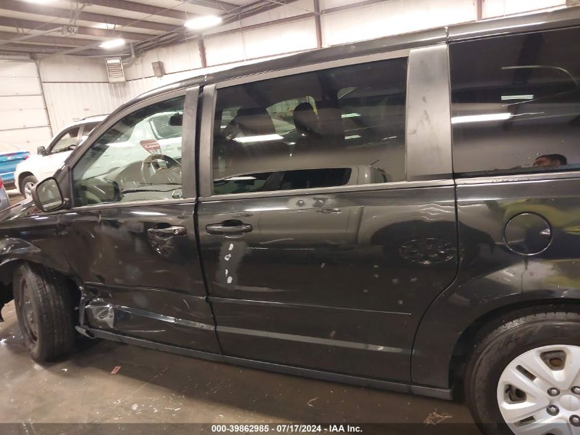 2015 Dodge Grand Caravan Se VIN: 2C4RDGBGXFR631092 Lot: 39862985