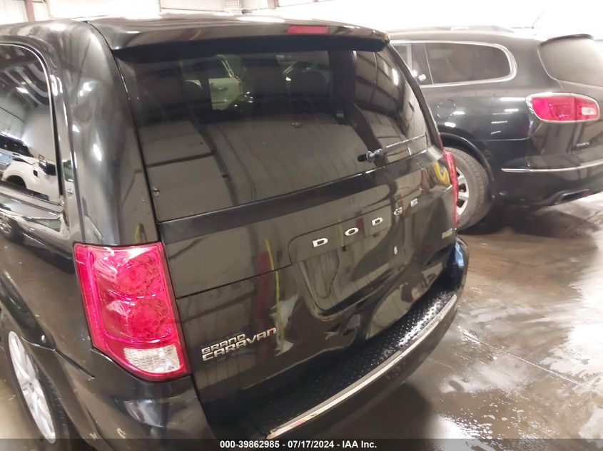 2015 Dodge Grand Caravan Se VIN: 2C4RDGBGXFR631092 Lot: 39862985