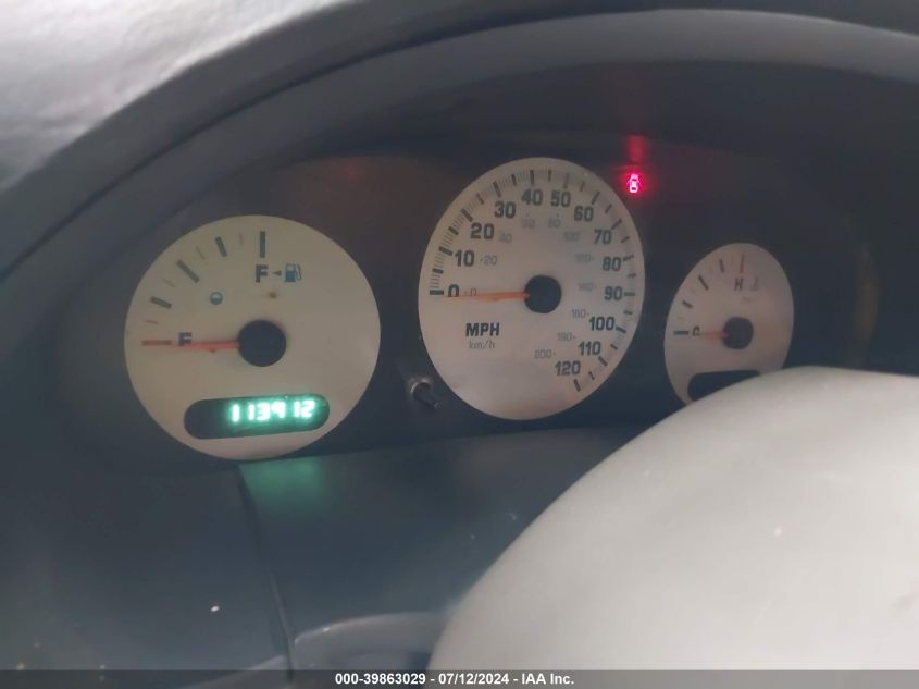 2002 Dodge Grand Caravan Se VIN: 1B4GP24372B655965 Lot: 39863029