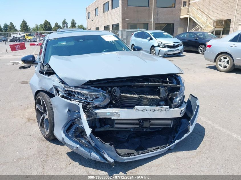 2022 Honda Accord Sport 2.0T VIN: 1HGCV2F34NA011579 Lot: 39863032