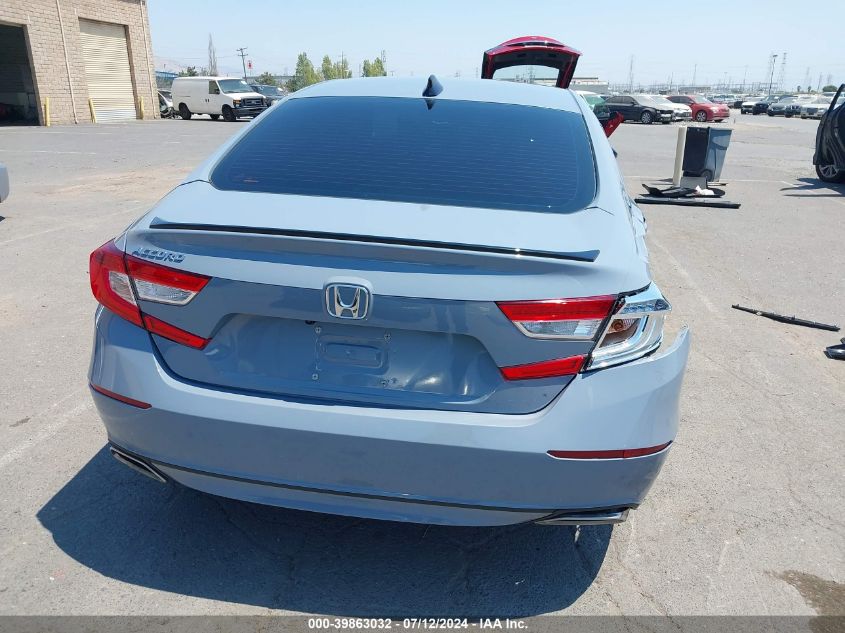 2022 Honda Accord Sport 2.0T VIN: 1HGCV2F34NA011579 Lot: 39863032