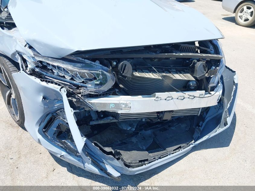 2022 Honda Accord Sport 2.0T VIN: 1HGCV2F34NA011579 Lot: 39863032