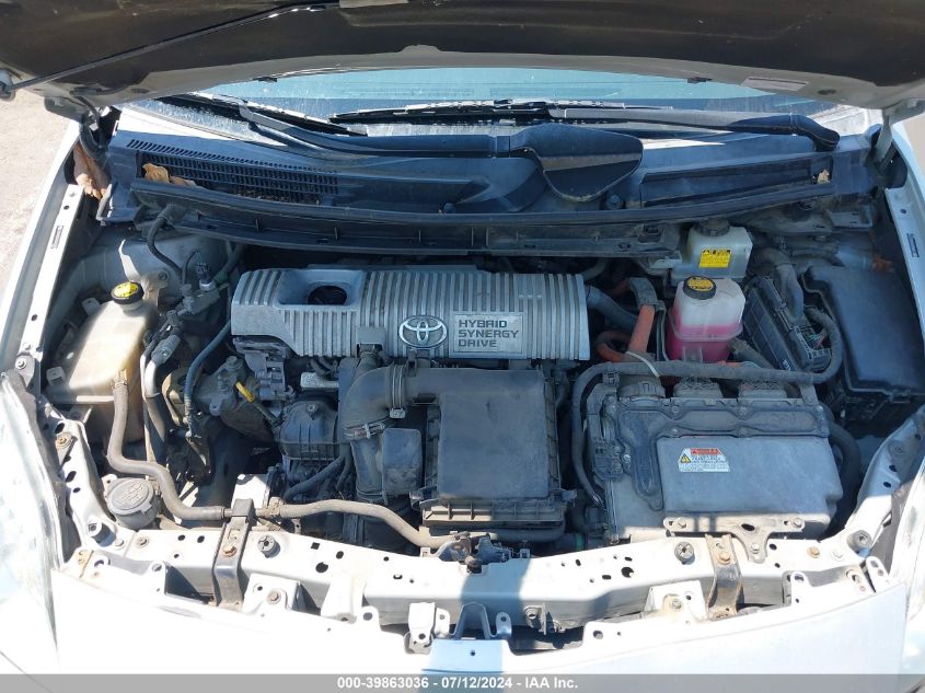 2010 Toyota Prius I VIN: JTDKN3DU7A0067379 Lot: 39863036