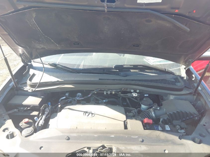 2011 Acura Mdx VIN: 2HNYD2H22BH529144 Lot: 39863059