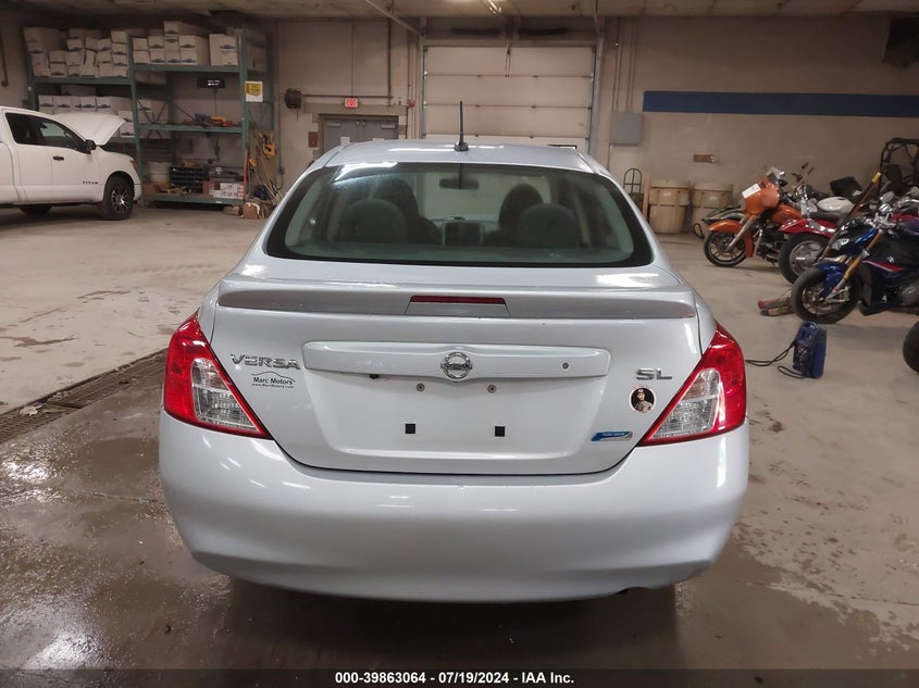 2013 Nissan Versa 1.6 Sl VIN: 3N1CN7AP9DL890240 Lot: 39863064