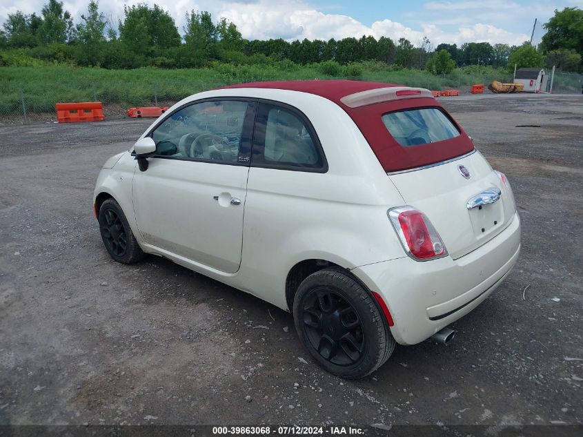 3C3CFFDR5DT607774 | 2013 FIAT 500C