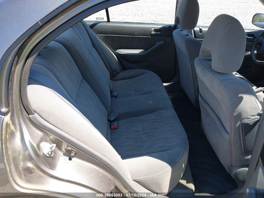 2004 Honda Civic Lx VIN: 2HGES16644H624338 Lot: 39863083